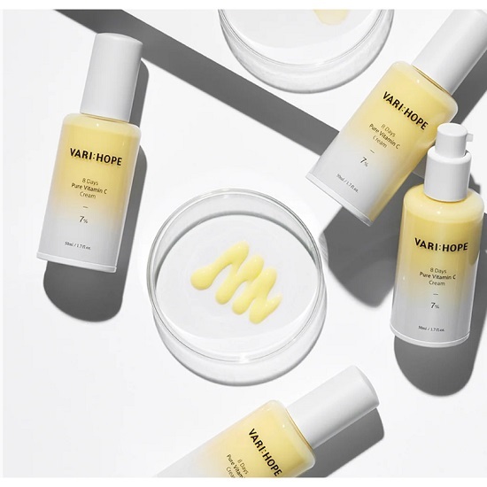 แบ่งขาย VARIHOPE 8 Days Pure Vitamin C Cream 7% วิตามินซี ครีม ปรับสีผิว