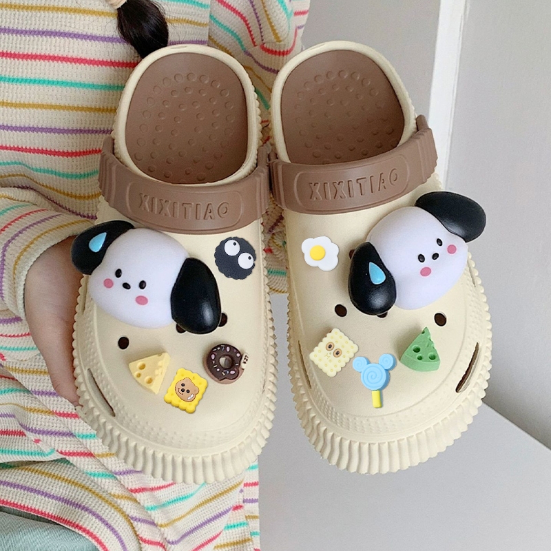 XWshopee สินค้าพร้อมจัดส่ง รองเท้าแตะหัวโตแฟชั่นผู้หญิง แบบใหม่พร้อมตัวการ์ตูนติดสุดน่ารักไปให้กับลูกค้าได้เลือกติดตามชอ