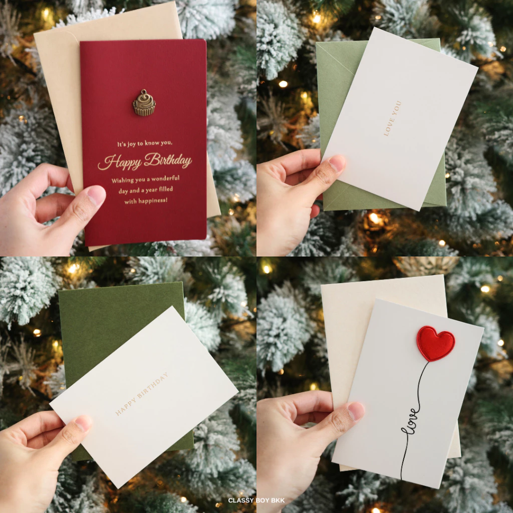 การ์ดอวยพรวันเกิด การ์ดวาเลนไทน์ การ์ดวันสำคัญในวันพิเศษ CLASSY BOY SPECIAL CARD