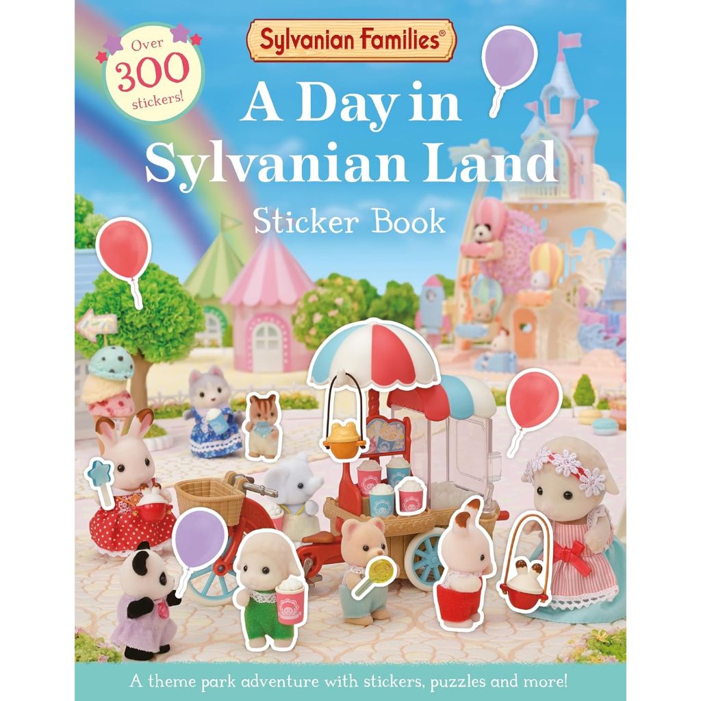 Sylvanian Families: A Day in Sylvanian Land Sticker Book With Over 300 Stickers
