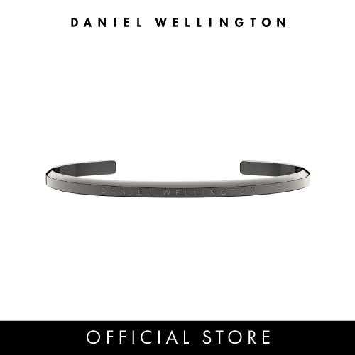 (ทักแชทรับโค้ด) Daniel Wellington กำไลข้อมือ CLASSIC BRACELET GRAPHITE Size SและL สีกราไฟต์