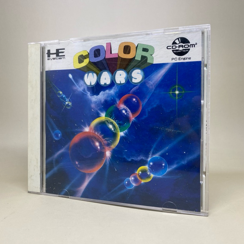 Color Wars (PCE-CD) | แผ่นเกมพีซีเอ็นจินแท้ | PC Engine Super CD-ROM 2 w/Box | Original Japan | เล่น