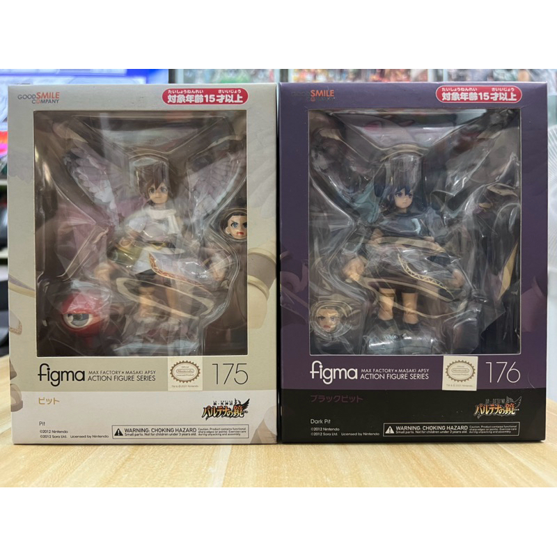 (ของแท้ : พร้อมส่ง) Figma 175 Pit & Figma 176 Dark Pit New Light Mythology Patutena’s Mirror ได้ทั้ง