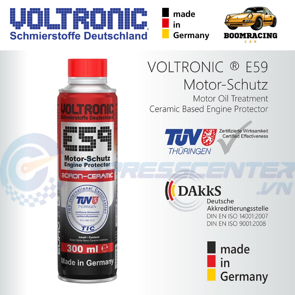 VOLTRONIC E59 Engine Protector – Boron Ceramic Made in Germany แท้ 100%