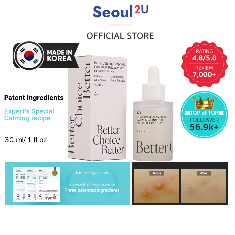 BCB 🇰🇷 Better Calming Ampoule for trouble skin