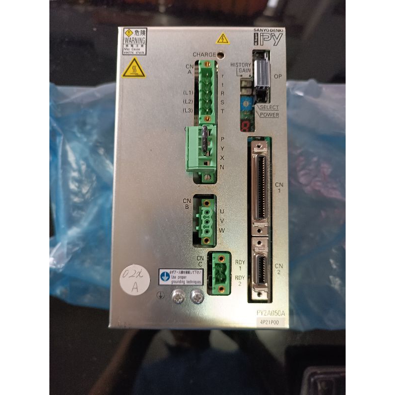 Sanyo Denki PY2A050A4P11P00 Servo Amplifier.
