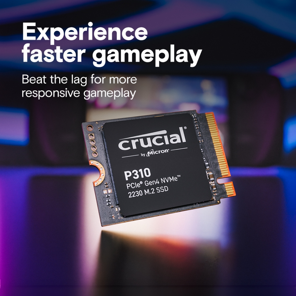 Crucial P310 2TB PCIe Gen4 NVMe 2230 M.2 SSD , เอสเอสดี