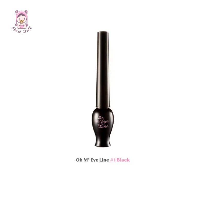 Etude Oh My Eye Line #1 BLACK (5 ml) อีทูดี้ อายไลน์เนอร์