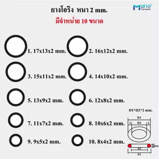 O ring ยางโอริงยางโอริงอเนกประสงค์คุณภาพสูงกันซึมกันรั่ว