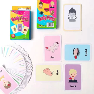 บัตรคํา flashcard ขนาด เสริมพัฒนาการเด็ก ชุดแฟลชการ์ด animal vegetable แฟลชการ์ดคำศัพท์
