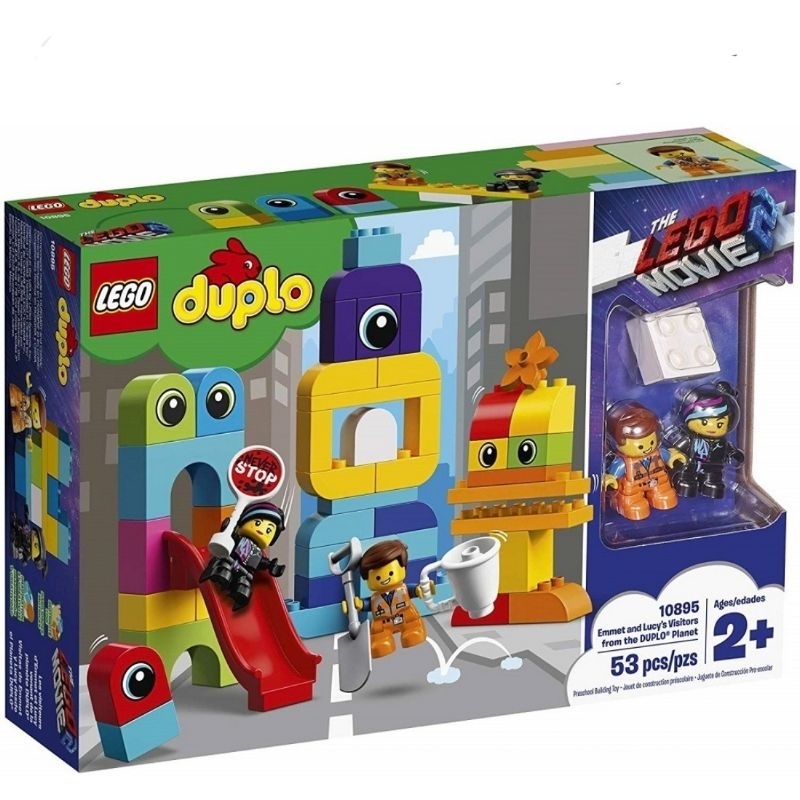 🌈สินค้า​มือสอง​🎡 LEGO Duplo 10895 Emmet and Lucy's Visitors from the DUPLO Planet