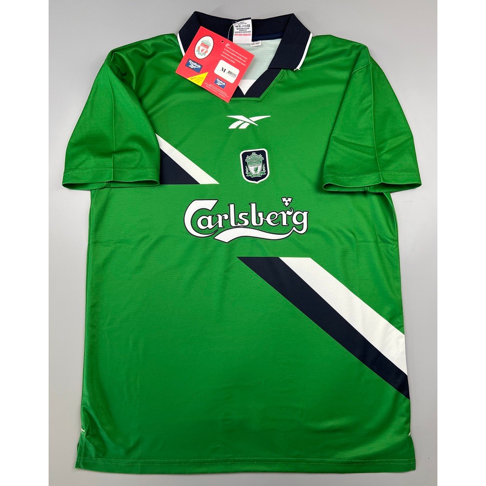 SALE !!! เสื้อบอล Retro 1999 ลิเว่อพูล เยือน สีเขียว Cecat