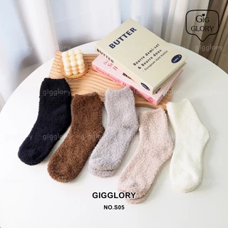 ❄️ พร้อมส่ง ถุงเท้าผ้าขนหนู ถุงเท้ากันหนาว (NO.S05)