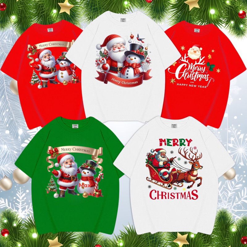 เสื้อคริสต์มาสเด็ก-ผู้ใหญ่