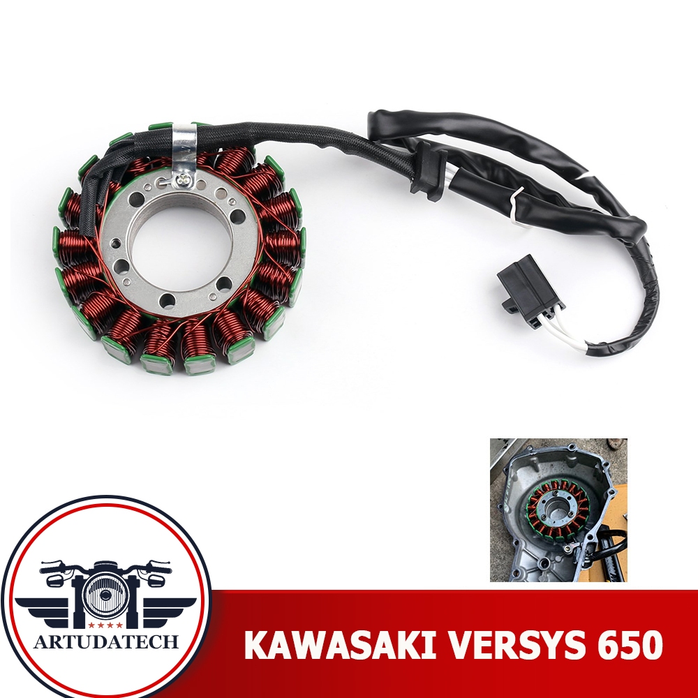 ฟิลคอยล์ Kawasaki Versys 650 Ninja ZX6R ER6N ER6F Ninja650 ZX6RR 2005-2016 21003-0023 มัดไฟ ขดลวดสเต