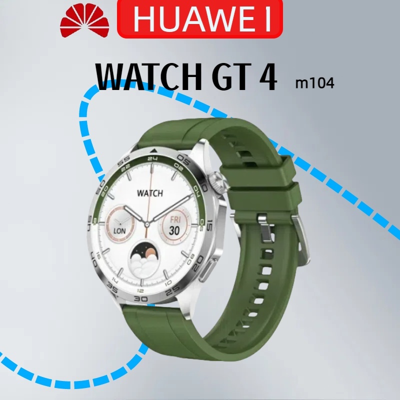 HUAWEl WATCH GT 4 สมาร์ทวอทช์ | ดีไซน์ทันสมัย ​​| การติดตามสุขภาพแบบมืออาชีพ | อายุการใช้งานแบตเตอรี่สูงสุด 2 สัปดาห์