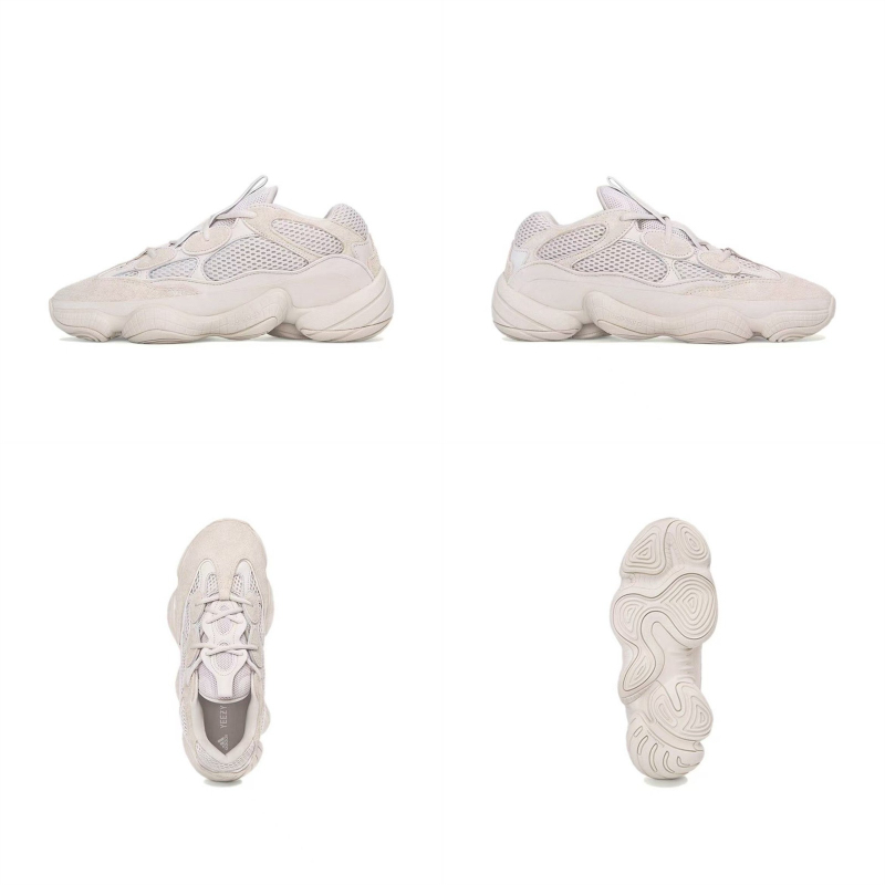 【💯  เคาน์เตอร์ของแท้】Adidas yeezy 500 รองเท้าผ้าใบ
