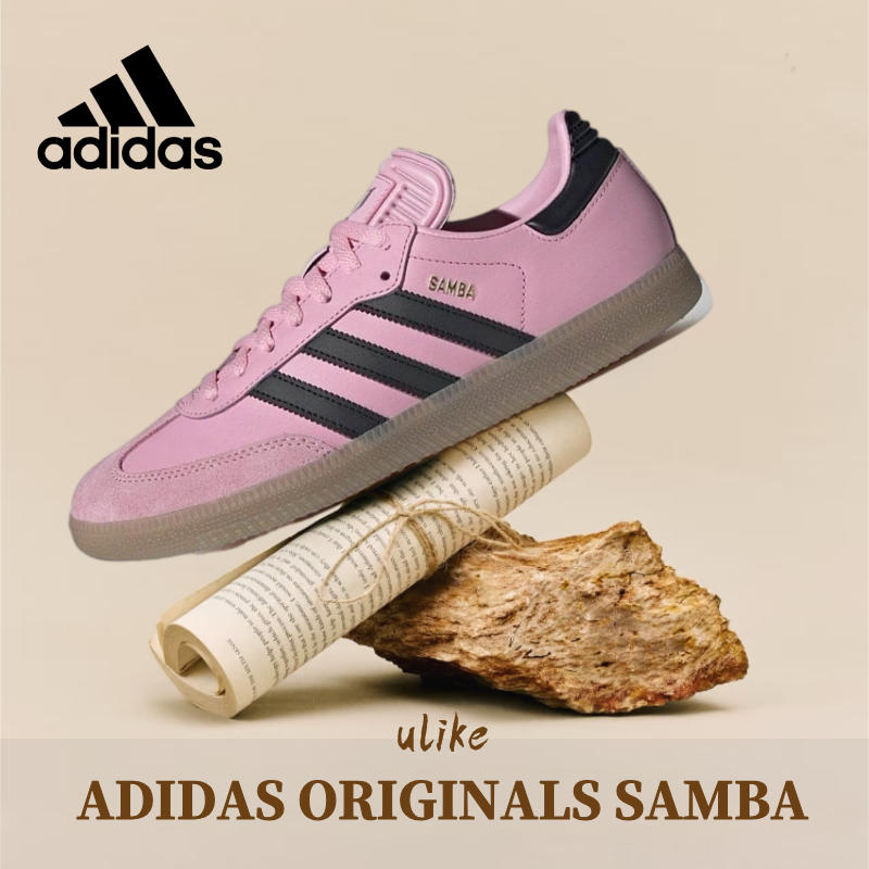 INTER MIAMI CF x adidas originals Samba IH8158 รองเท้าผ้าใบผู้หญิง