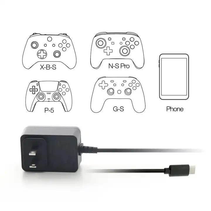 Dobe AC Adapter 15W for PS5 Portal / PS5 / Switch / Xbox / Phone (Charger)(type c)(Dobe)(สายชาร์จจอย)(TP5-3596)