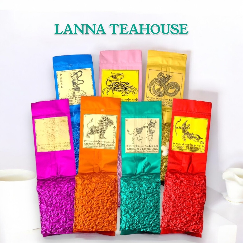 ยอดใบชา ตรา Lanna Teahouse ขนาด 200 กรัม ยอดคู่ 3