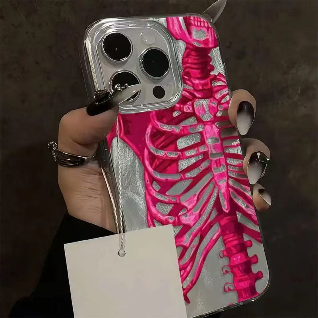 Creative Pink Phone Case 16 15 14 13 12 11 Pro Promax Plus