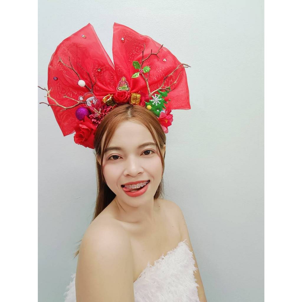 คาดผมคริสมาสต์ Merry Christmas (ผู้หญิง)