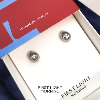 First Light Morning : Rainy Earrings - Stainless Steel ต่างหู mimimal