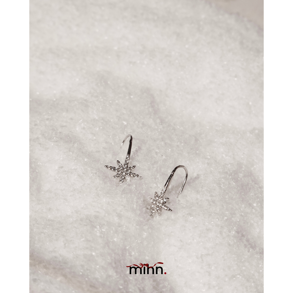 mihn. - Pole Star Earrings ต่างหูเงินแท้