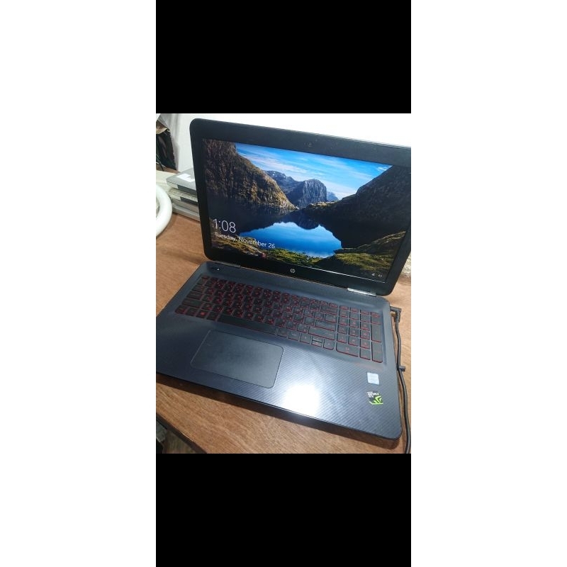 hp omen 15 core i7 gen 7th vga 1050