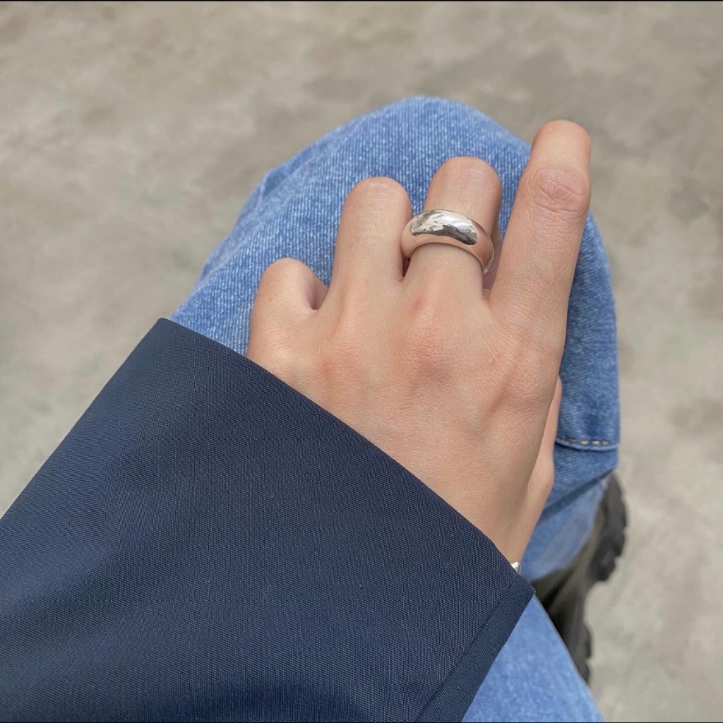 Eclipse ring handcrafted by minormood แหวนเงินแท้ 925