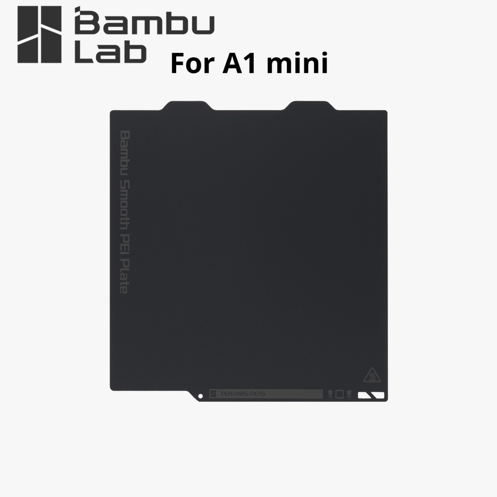 Bambu Lab Smooth PEI Plate พื้นผิวสองด้านการพิมพ์  X1/P1 series/A1