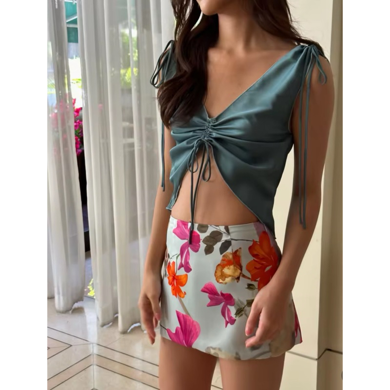 #ส่งต่อ fabricque.co rosy skirt size s