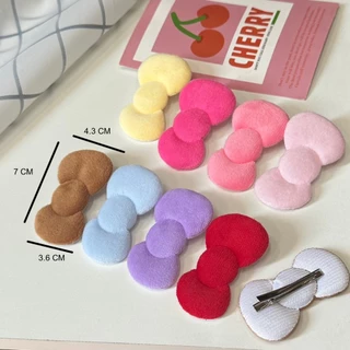 พร้อมส่ง🇹🇭 ราคา/ชิ้น B017 กิ๊บติดผม โบว์ติดผม กุหลาบสีชมพู ที่ติดผม ที่หนีบผม เครื่องประดับผม
