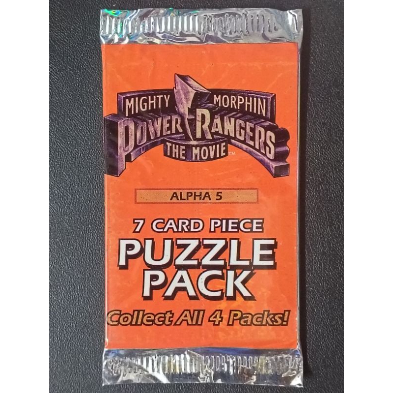 (Sealed Pack) ซองสุ่มการ์ด พาวเวอร์เรนเจอร์ MIGHTY MORPHIN POWER RANGERS : THE MOVIE TRADING CARDS P