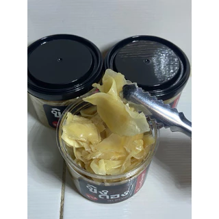 ขิงดองสามรส 1 กระปุก 150 กรัม กรอบ ขิงอ่อนหั่นบางไม่เหนียว