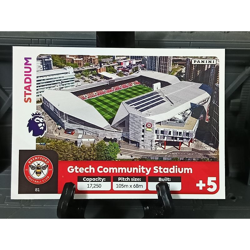 Stadium Gtech Community stadium Panini Adrenalyn XL Premier League 2025 BRENTFORD Cards