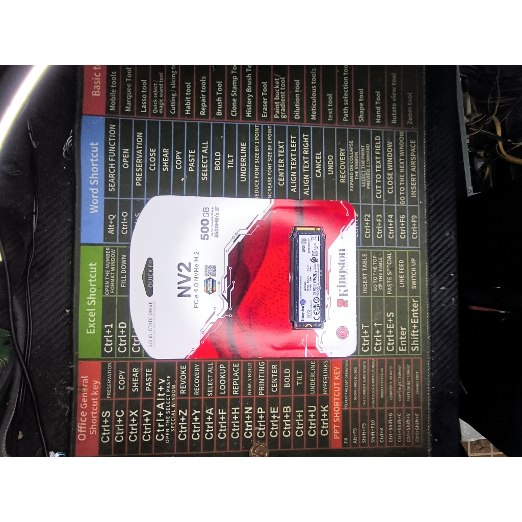 SSD 500.GB M.2 PCIe 4.0 KINGSTON NV2 (SNV2S/500G) สินค้าใหม่ราคาพิเศษ