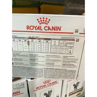 Royal Canin Gastrointestinal Fiber อาหารเปียก สำหรับแมวท้องผูก ขายยกกล่อง12ซอง