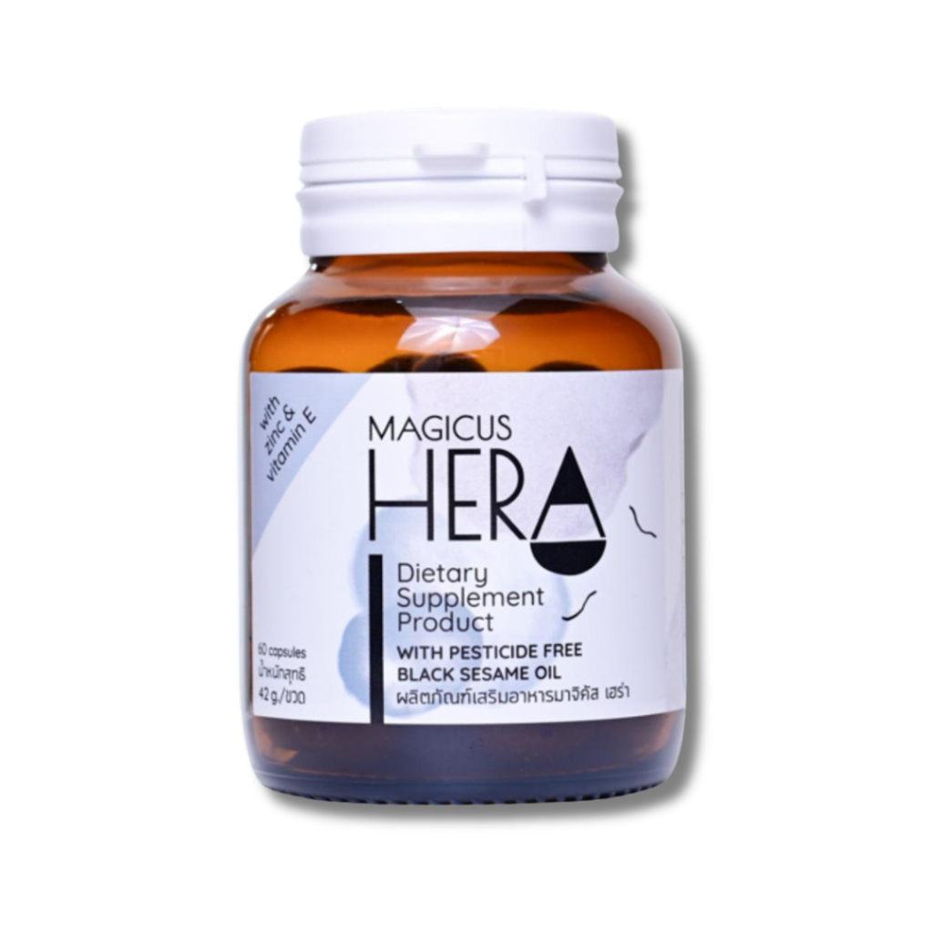 Magicus Hera มาจิคัสเฮร่า วิตามินลดผมร่วง 1 กระปุก
