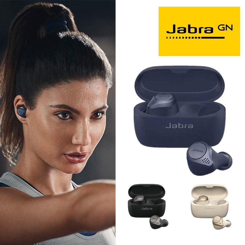 NewJabra Elite 75T Pro หูฟังไร้สายแท้ หูฟังบลูทูธ แท้ หูฟังออกกำลัง Bluetooth Earphones Earbuds