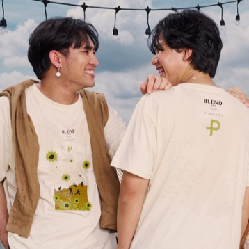 เสื้อยืด BLEND 285 Together x PURPEECH Size Over S-L -BLS