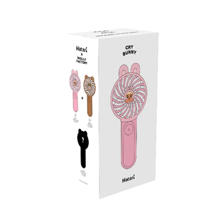 Hatari x CryBunny x CryTeddy HandyWind Mini พัดลมพกพาขนาดเล็ก กล่องสุ่ม