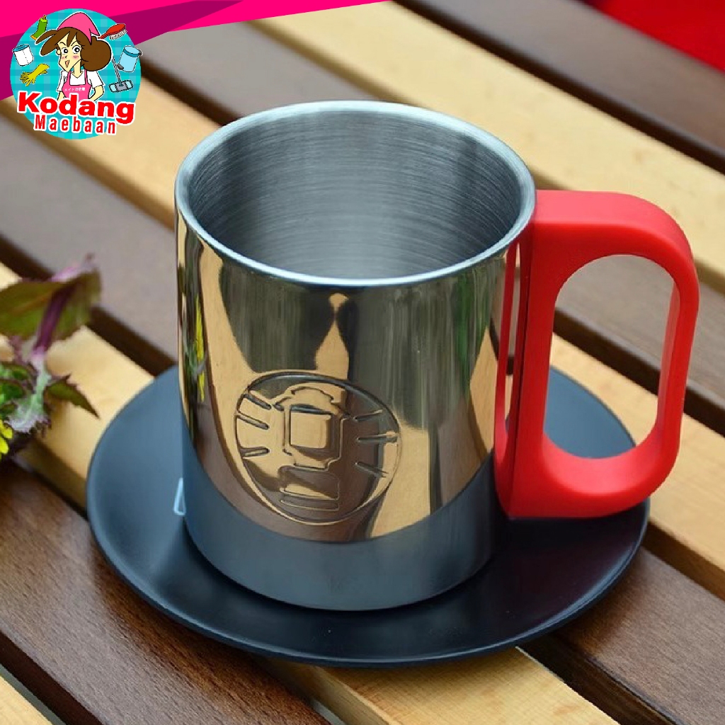 แก้ว Coleman Double Stainless Mug ความจุ 200 ml. ของแท้ พร้อมส่ง