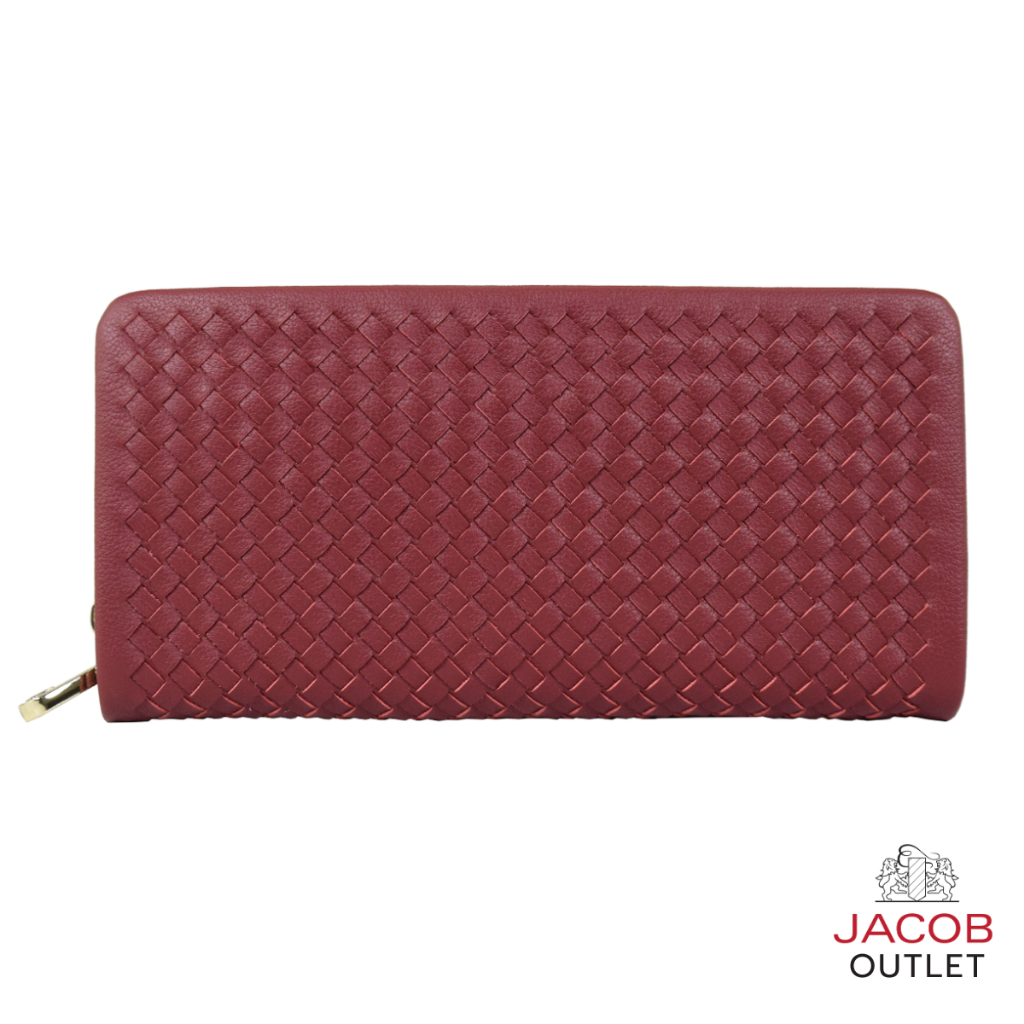 JACOB กระเป๋าสตางค์สตรี ทรงยาวซิปรอบ - รุ่น 62991