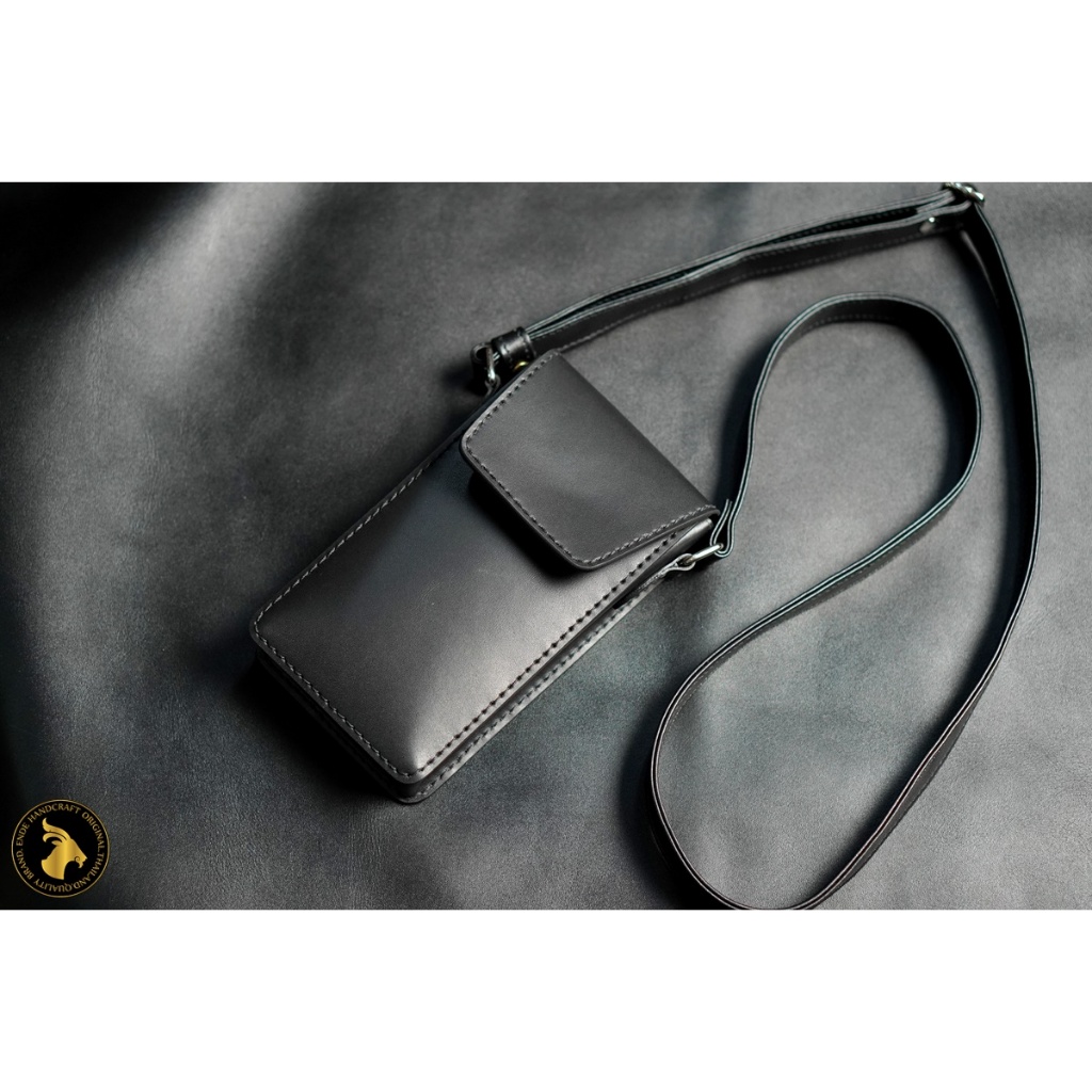 กระเป๋าใส่โทรศัพท์มือถือ หนังแท้ Mini Phone Bag : EPB24