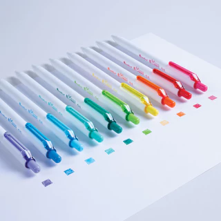 ปากกา ปากกาเจล หมึกสี 0.5mm Quantum BUNNY DAIICHI ควอนตั้ม (จำนวน 1 ด้าม)