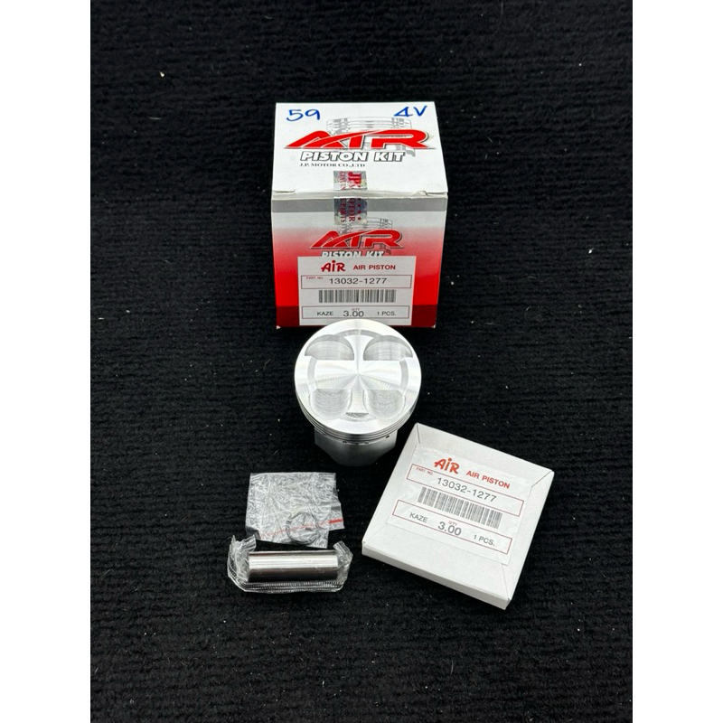 ลูกสูบ59/4วาล์วสลัก13มิลพร้อมปาดหลบวาล์ว4วาวหลบวาวขนาด19-22มิล