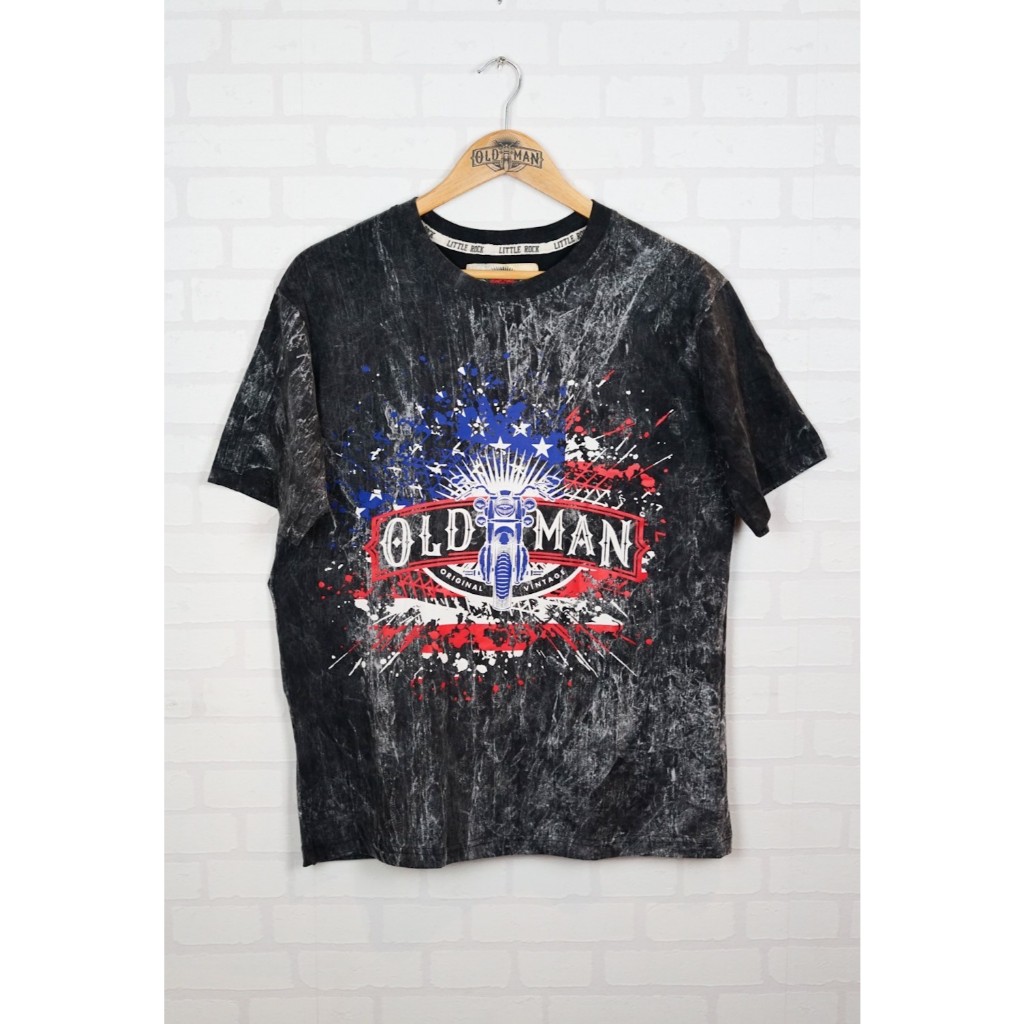 เสื้อยืดแขนสั้น Oldman แท้ 100%