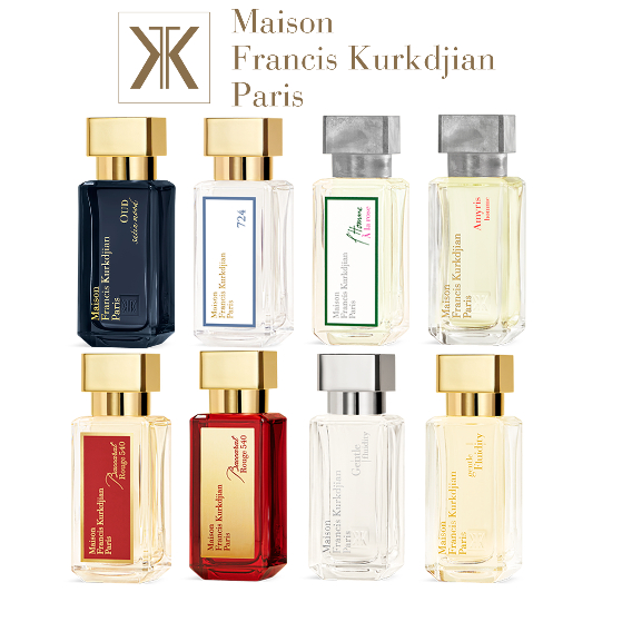 MFK Maison Francis Kurkdjian 35ML - Baccarat Rouge 540 / Amyris homme / Aqua Universalis / Gentle fl