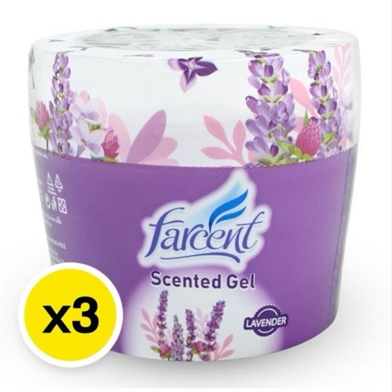 facent.เจลน้ำหอมปรับอากาศ​ ฟาร์เซ็นท์​ ปริมาณก้อนละ​70.กรัม​ กลิ่นหอมมาก​ ของแท้100%